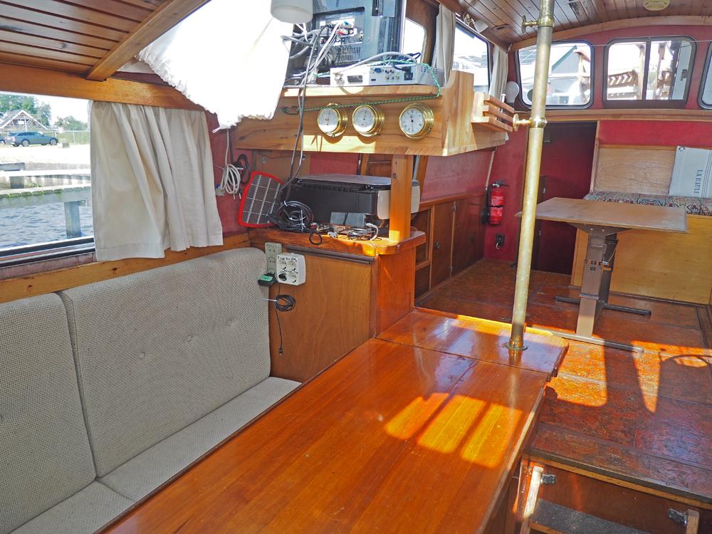 Cabin en avant, H&eacute;bergements